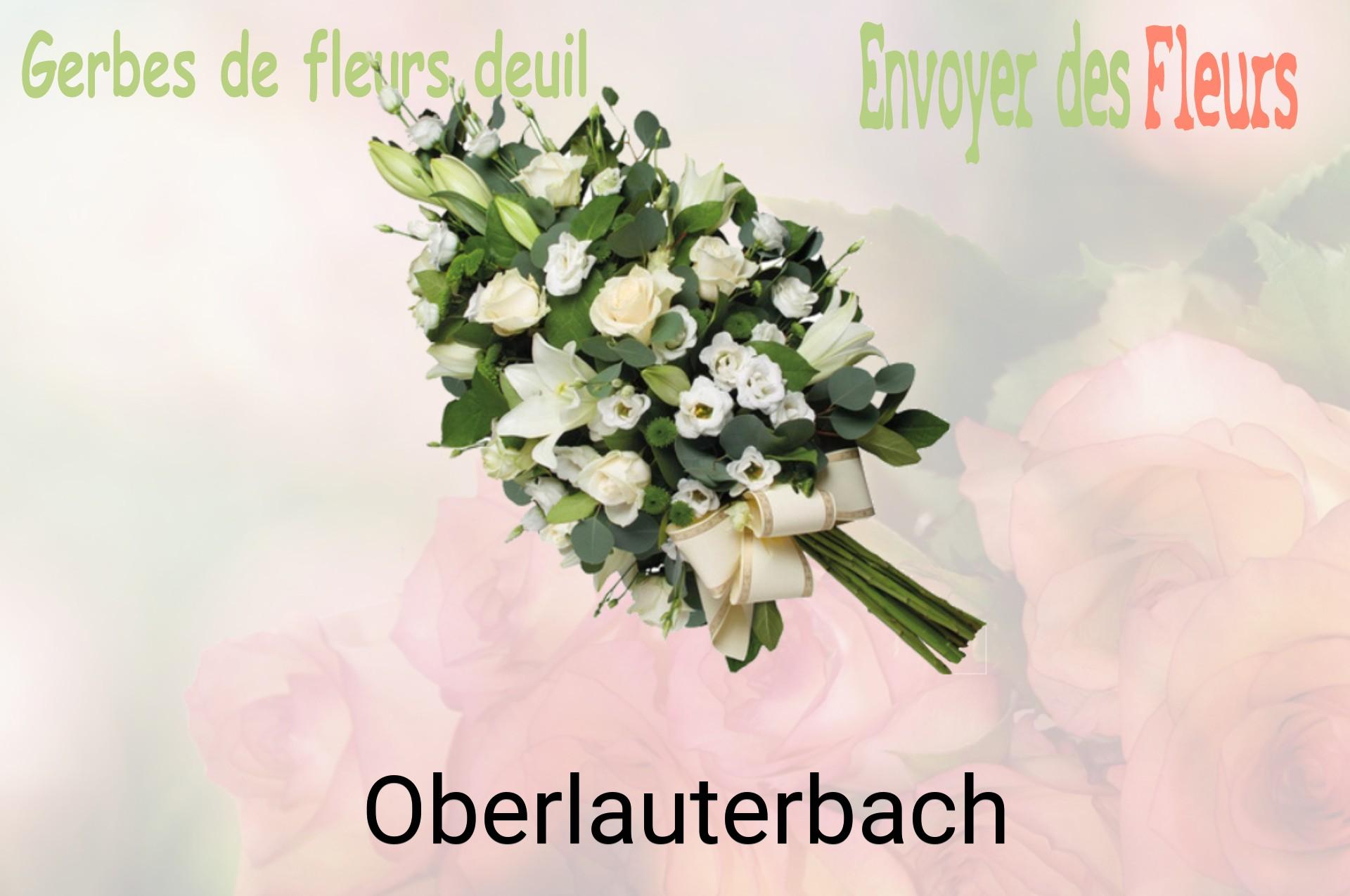 Gerbe de fleurs de deuil livrée à Oberlauterbach